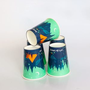 12oz customized logo paper cups